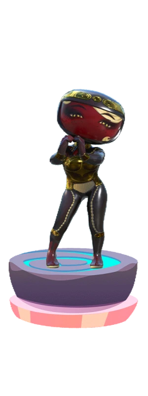 Red ninja Titan